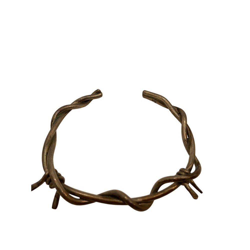 Handcrafted Twisted Cuff Bracelet - image 1